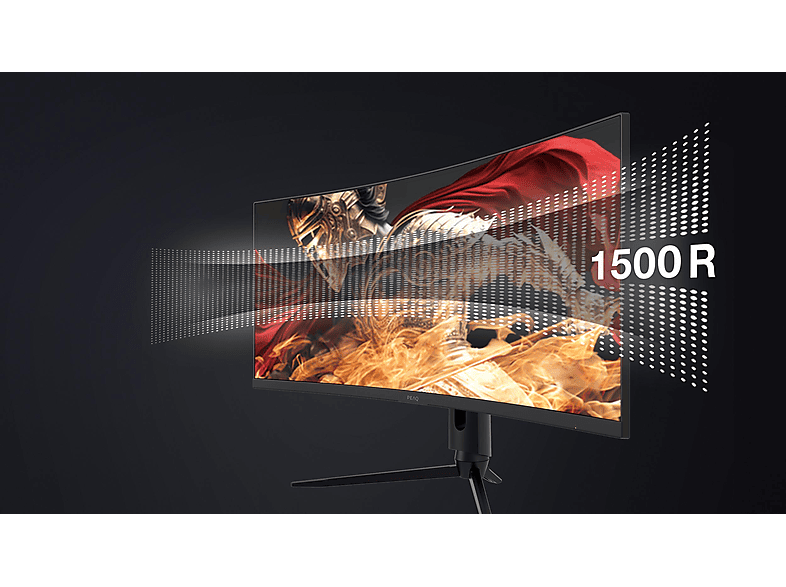 Thumbnail - PEAQ PMO G341-CWQK 34 Zoll UWQHD Gaming Monitor (1 ms Reaktionszeit, 165 Hz)
