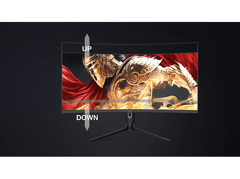 Thumbnail - PEAQ PMO G341-CWQK 34 Zoll UWQHD Gaming Monitor (1 ms Reaktionszeit, 165 Hz)