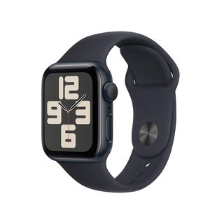 APPLE Watch SE (2023) GPS 40 mm Smartwatch Aluminium Fluorelastomer, 150-200 mm, Mitternacht