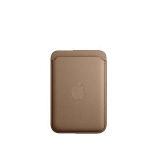 APPLE Feingewebe Wallet mit MagSafe, Bookcover, Apple, iPhone 15 Pro, iPhone 15 Pro Max, iPhone 15, iPhone 15 Plus, Taupe