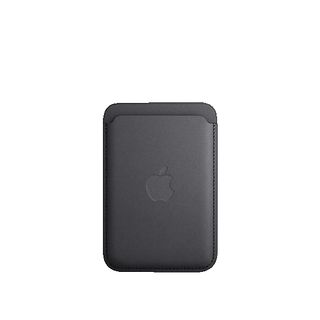 APPLE Feingewebe Wallet mit MagSafe Sleeves, für Apple iPhone 15 Pro, iPhone 15 Pro Max, iPhone 15, iPhone 15 Plus, Black