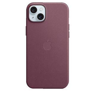 APPLE Feingewebe Case mit MagSafe, Backcover, Apple, iPhone 15 Plus, Mulberry