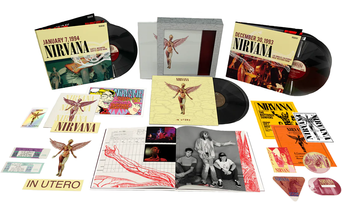Nirvana - In Utero (30th Anniversary) (Deluxe Edition) (Vinyl LP (nagylemez))