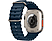 APPLE Ultra 2 (GPS + Cellular, Titan) 49 mm - Smartwatch (130-200 mm, Fluorelastomer, Titan Natur/Blau)