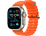 APPLE Ultra 2 (GPS + Cellular, Titan) 49 mm - Smartwatch (130-200 mm, Fluorelastomer, Titan Natur/Orange)