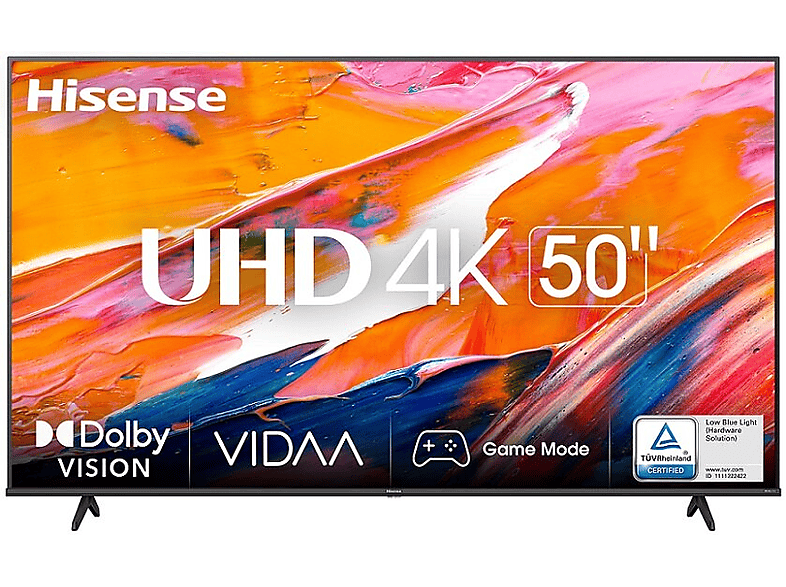 Hisense 49V型 液晶テレビ 50A6K Telewizor LED HISENSE 50A6K 50'' 4K 60Hz VIDAA U6.0 Direct