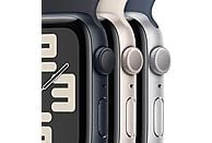 Smartwatch APPLE Watch SE (2 generacji) GPS Koperta 40mm z aluminium w kolorze księżycowej poświaty z paskiem sportowym S/M w kolorze ks