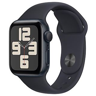 Smartwatch APPLE Watch SE (2 generacji) GPS Koperta 40mm z aluminium w kolorze północy z paskiem sportowym M/L w kolorze północy MR9Y3QP/A