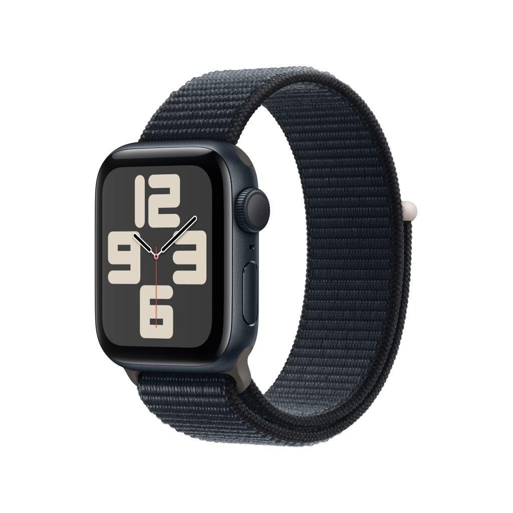 Smartwatch APPLE Watch SE (2 generacji) GPS Koperta 40mm z aluminium w kolorze północy z opaską sportową w kolorze północy MRE03QP/A