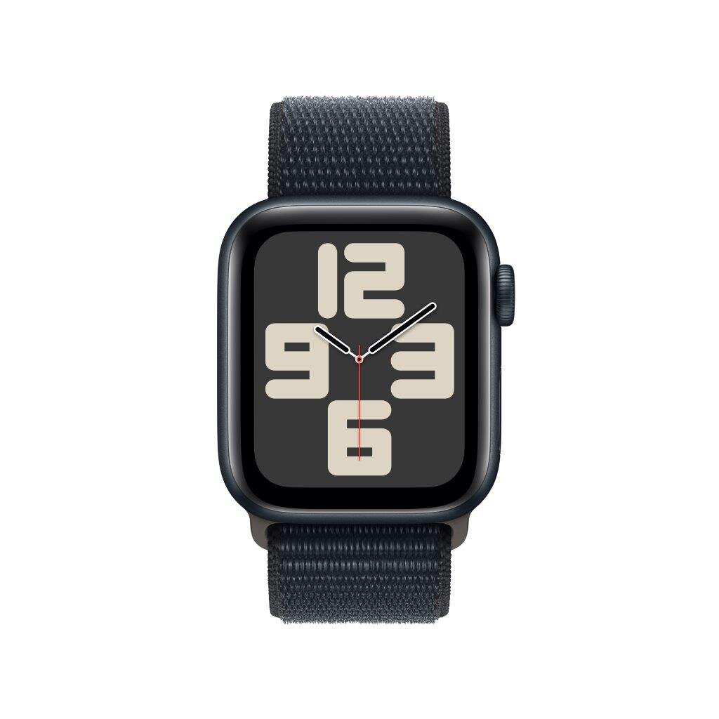 Smartwatch APPLE Watch SE (2 generacji) GPS Koperta 40mm z aluminium w kolorze północy z opaską sportową w kolorze północy MRE03QP/A