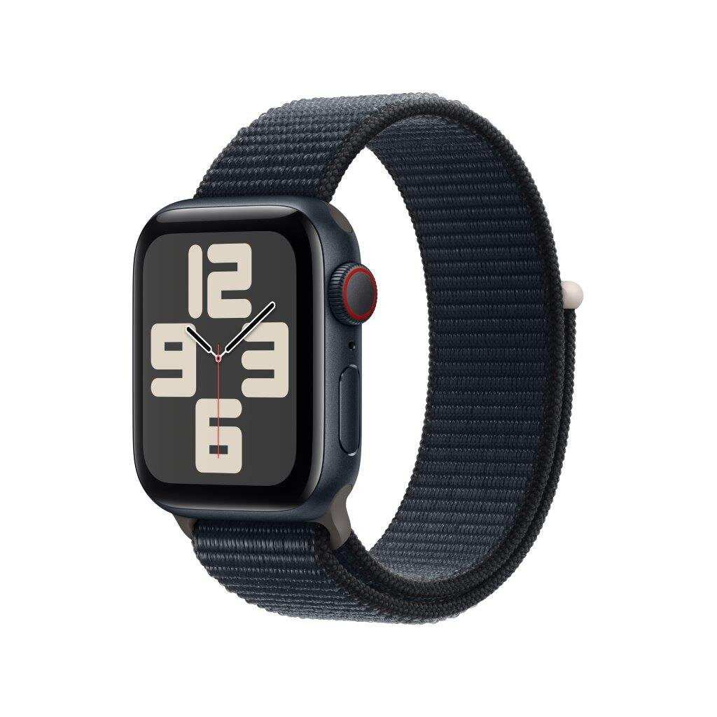 Smartwatch APPLE Watch SE (2 generacji) GPS + Cellular Koperta 40mm z aluminium w kolorze północy z opaską sportową w kolorze północy MRGE3QP/A