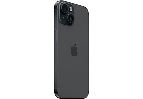 Apple iPhone 15, Negro, 256 GB, 5G, 6.1 OLED Super Retina XDR