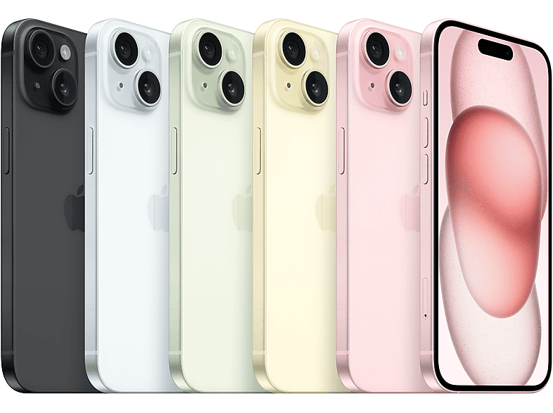 Apple iPhone 15, Azul, 128 GB, 5G, 6.1