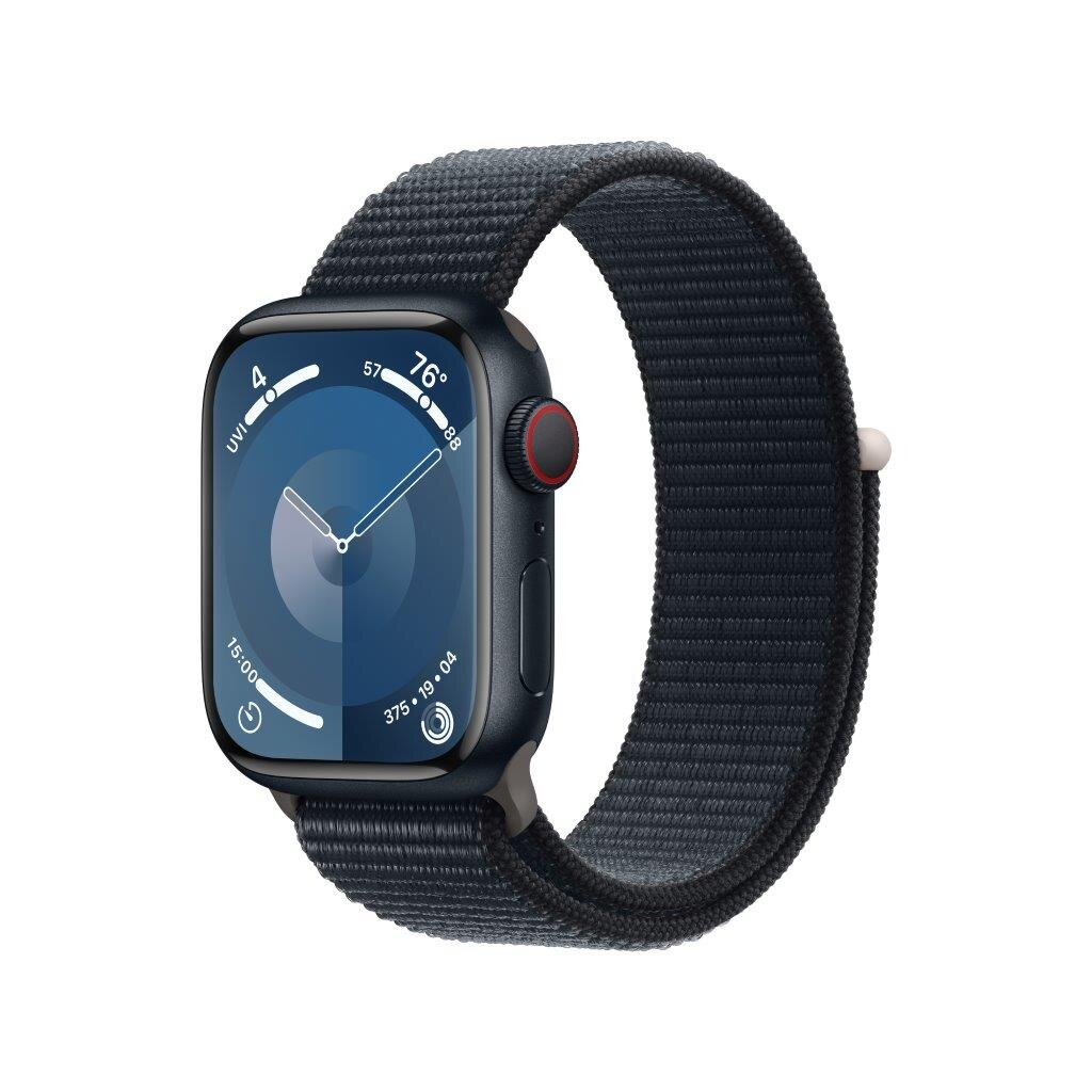 Smartwatch APPLE Watch Series 9 GPS + Cellular Koperta 41mm z aluminium w kolorze północy z opaską sportową w kolorze północy MRHU3QP/A