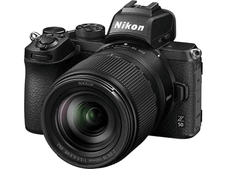 NIKON Z 50 + Nikkor Z DX 18-140 VR Aynasız Fotoğraf Makinesi Siyah