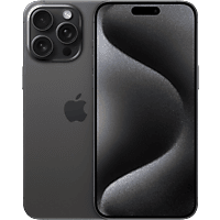 MediaMarkt APPLE iPhone 15 Pro Max 5G - 256 GB Zwart Titanium aanbieding