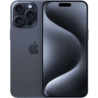 MediaMarkt APPLE iPhone 15 Pro Max 5G - 1 TB Blauw Titanium aanbieding