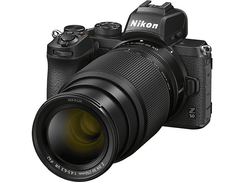 NIKON Z 50 + Nikkor Z DX 16-50 VR + 50-250 VR Aynasız Fotoğraf Makinesi Siyah_2