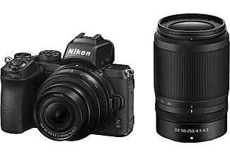 NIKON Z 50 + Nikkor Z DX 16-50 VR + 50-250 VR Aynasız Fotoğraf Makinesi Siyah_6