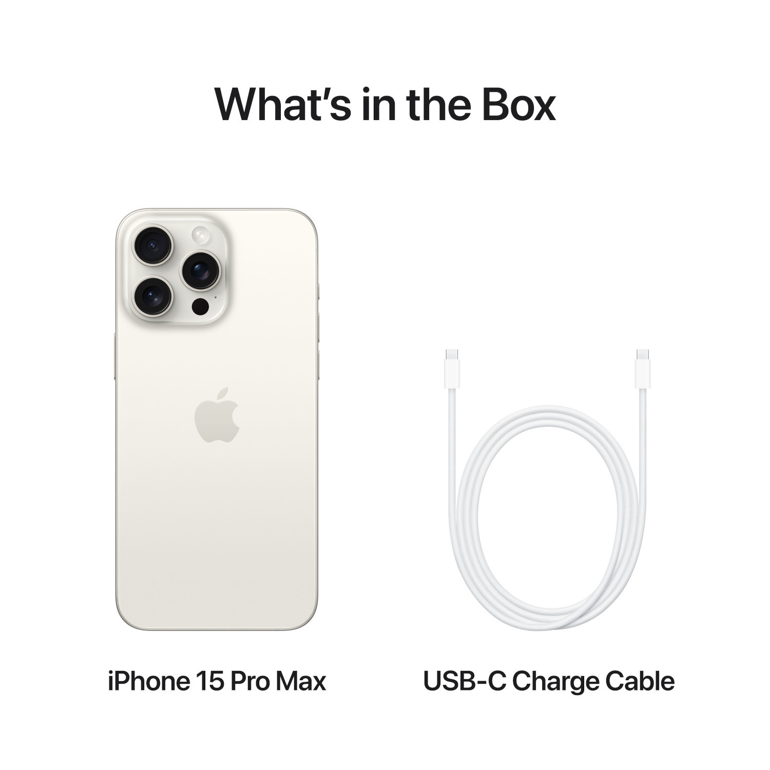 APPLE iPhone 15 Pro Max 512 GB White Titanium (MU7D3ZD/A)
