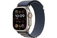 APPLE Watch Ultra 2 GPS + Cellular 49 mm Titanium Case/Blauwe Alpine Loop - Small