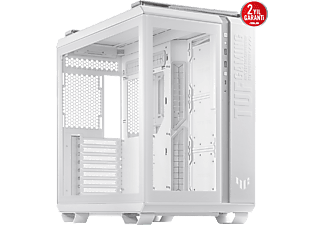 ASUS Tuf GT502 Temperli Cam RGB USB 3.2 Mid Tower Gaming Kasa Beyaz