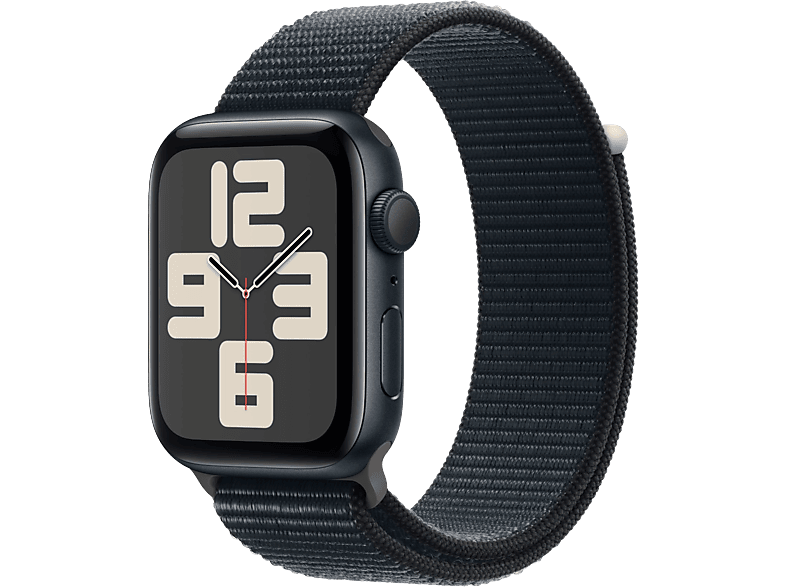 Apple Watch Se GPs 44 Mm Midnight Aluminium Kast Sport Loop (mrea3qf/a)
