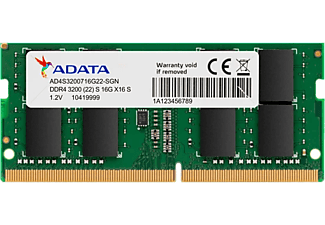 ADATA Premier 8GB DDR4 3200MHz CL22 Tek Modül SODIMM Laptop Ram AD4S32008G22-SGN