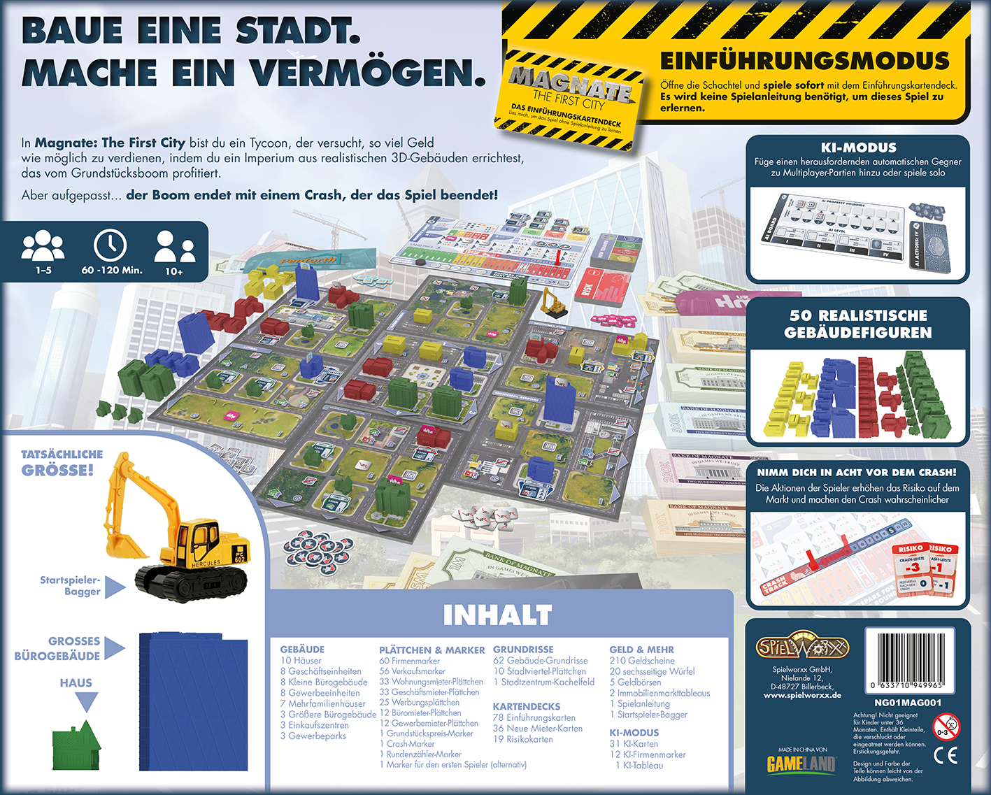 SPIELWORXX Magnate Familienspiel Mehrfarbig