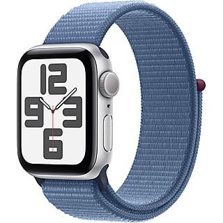 APPLE Watch SE 2023 GPS 40mm Aluminiumgehäuse, Sport Loop, S/M, Winter Blue