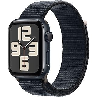 APPLE Watch SE 2023 GPS 44mm Aluminiumgehäuse, Sport Loop, Mitternacht