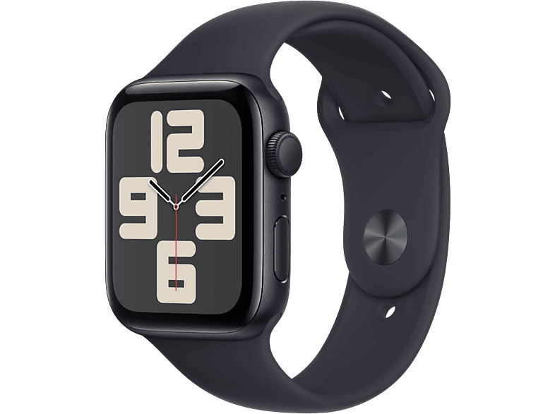 APPLE Watch SE GPS 44 mm Middernacht Aluminium Case/Middernacht Sport Band | M/L kopen? | MediaMarkt