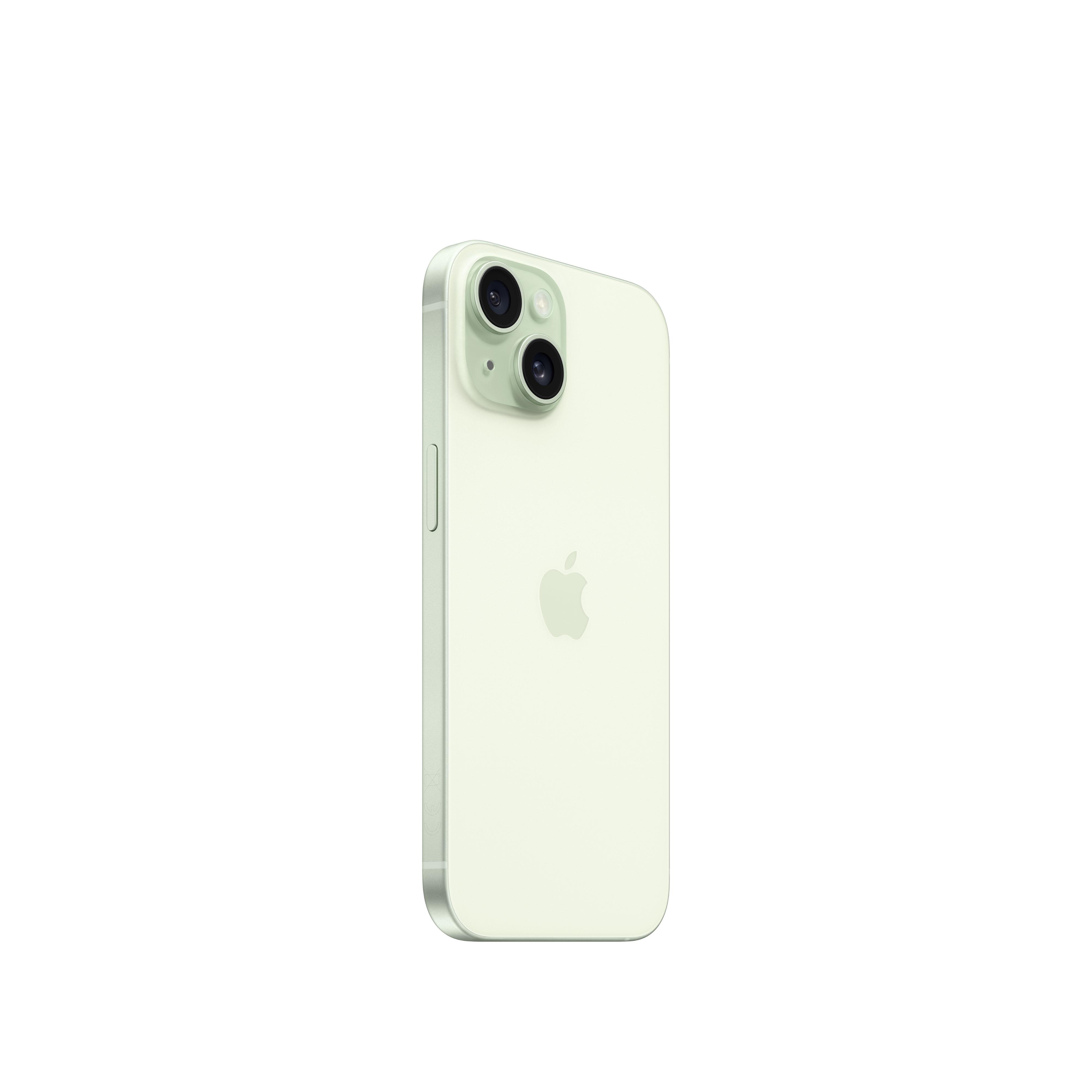 APPLE iPhone 15 5G SIM 128 GB Dual Grün