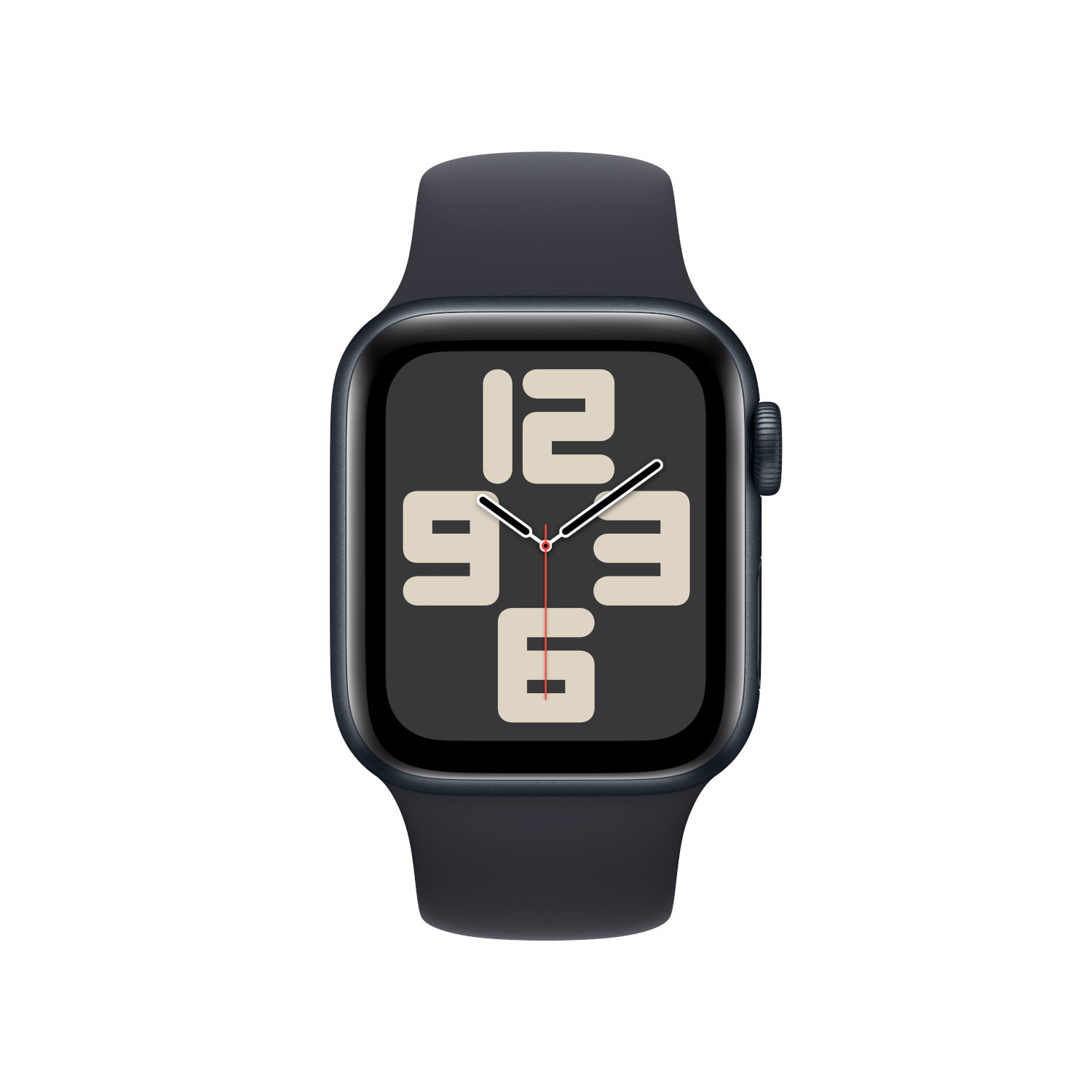 APPLE Watch SE GPS + Cellular 40 mm Boîtier aluminium Midnight, Bracelet Sport Band Midnight - M/L (MRGA3QF/A)