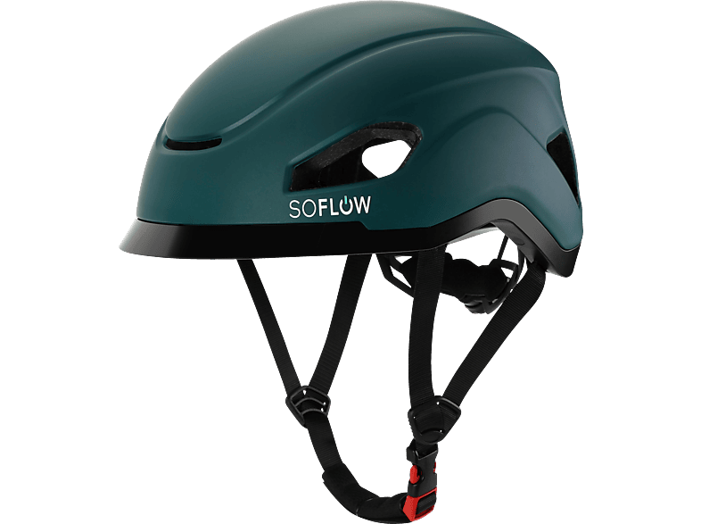 SOFLOW 700.100.01 SAFE N DRIVE HELMET (Helm, 55.5 59 cm, Grün