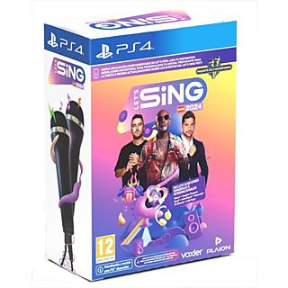 PS4 Let´s Sing 2024 + 2 Micro