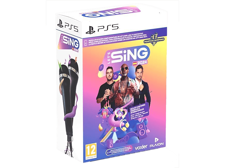 PS5 Let´s Sing 2024 + 2 Micro