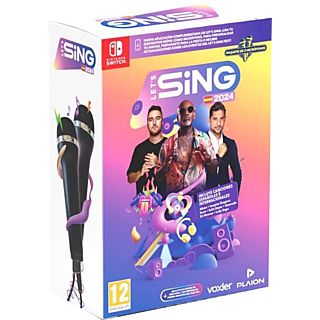 Nintendo Switch Let´s Sing 2024 + 2 Micro