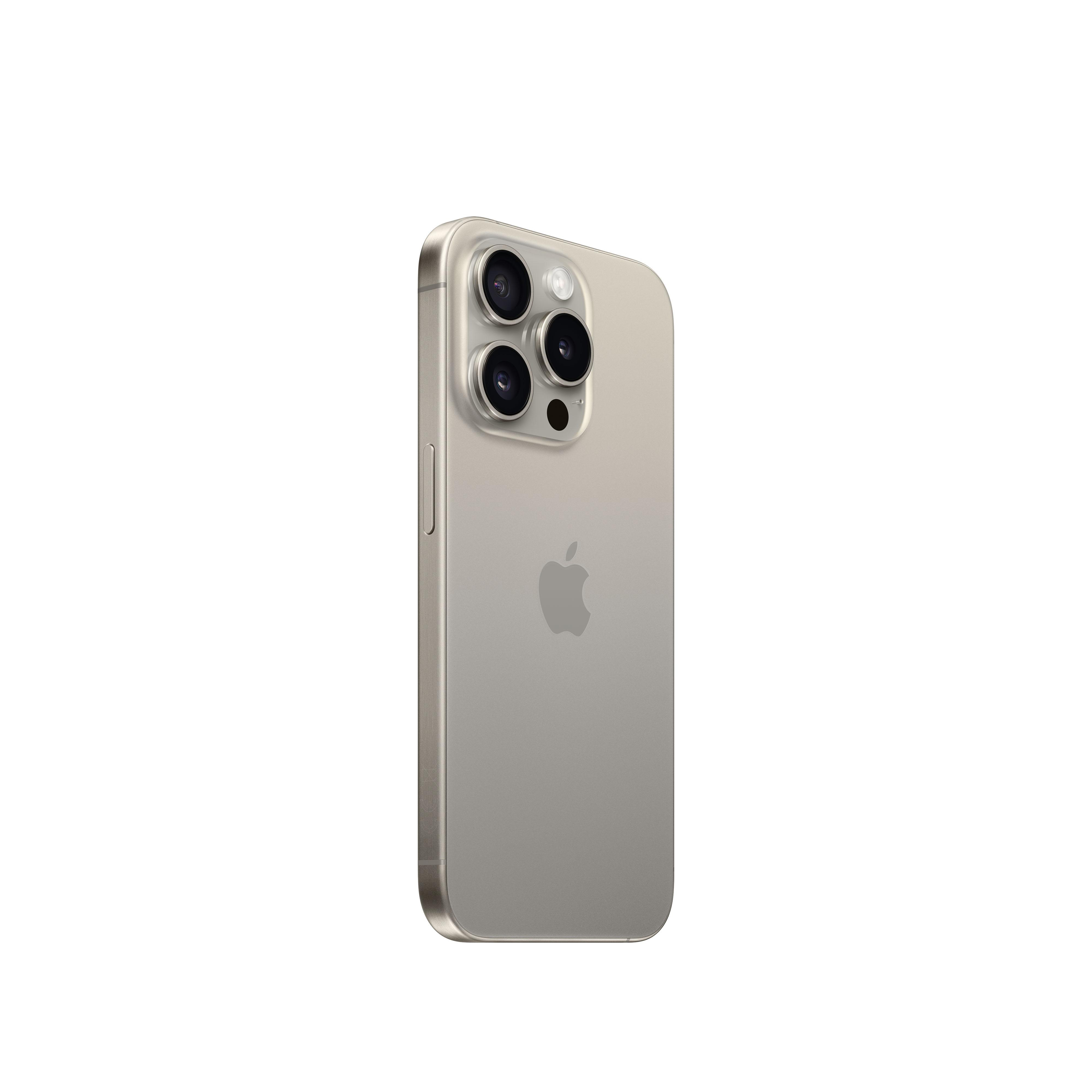 Nahaufnahme eines goldenen Smartphones mit Kamera und Apple-Logo.