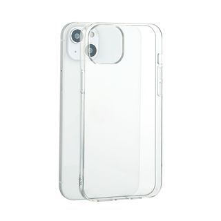 Funda - ISY Clear ISC 1035, Para iPhone 15, Termoplástico, Salpicaduras, Impactos, Transparente