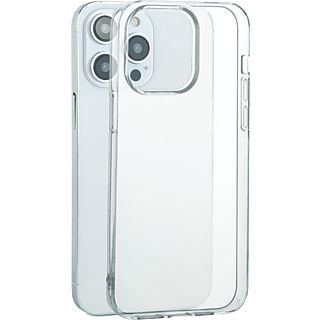 Funda - ISY Clear ISC 1036, Para iPhone 15 Pro, Termoplástico, Salpicaduras, Impactos, Transparente