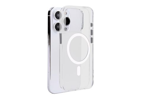 Funda  Muvit for Change Shockproof, Para iPhone 15 Pro Max, Resistente 2m,  Materiales reciclables, Transparente