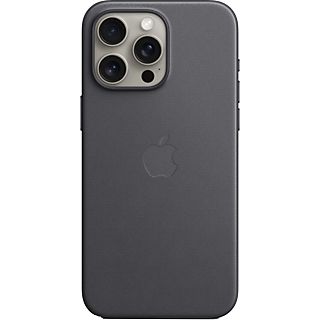 REACONDICIONADO B: APPLE Funda de trenzado fino con MagSafe para el iPhone 15 Pro Max, Negro