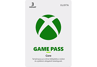 Xbox Game Pass Core (korábbi Live Gold) - 3 hónap (Elektronikusan letölthető szoftver - ESD) (Xbox)
