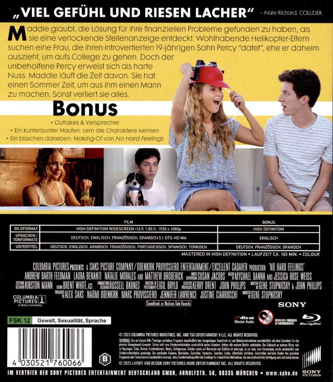 DVD-Rückseite mit Filmdetails, Schauspielern und Bewertungsinformationen.