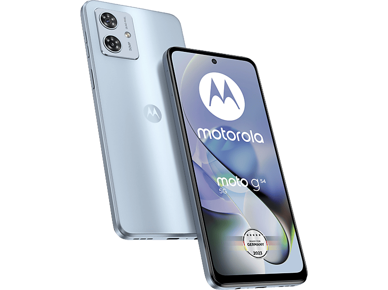 MOTOROLA moto g54 5G Glacier Blue bei MediaMarkt