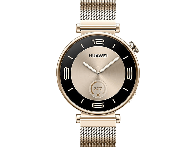 HUAWEI WATCH GT 4 mm, Gold 190 Smartwatch 120 Edelstahl, 41 –