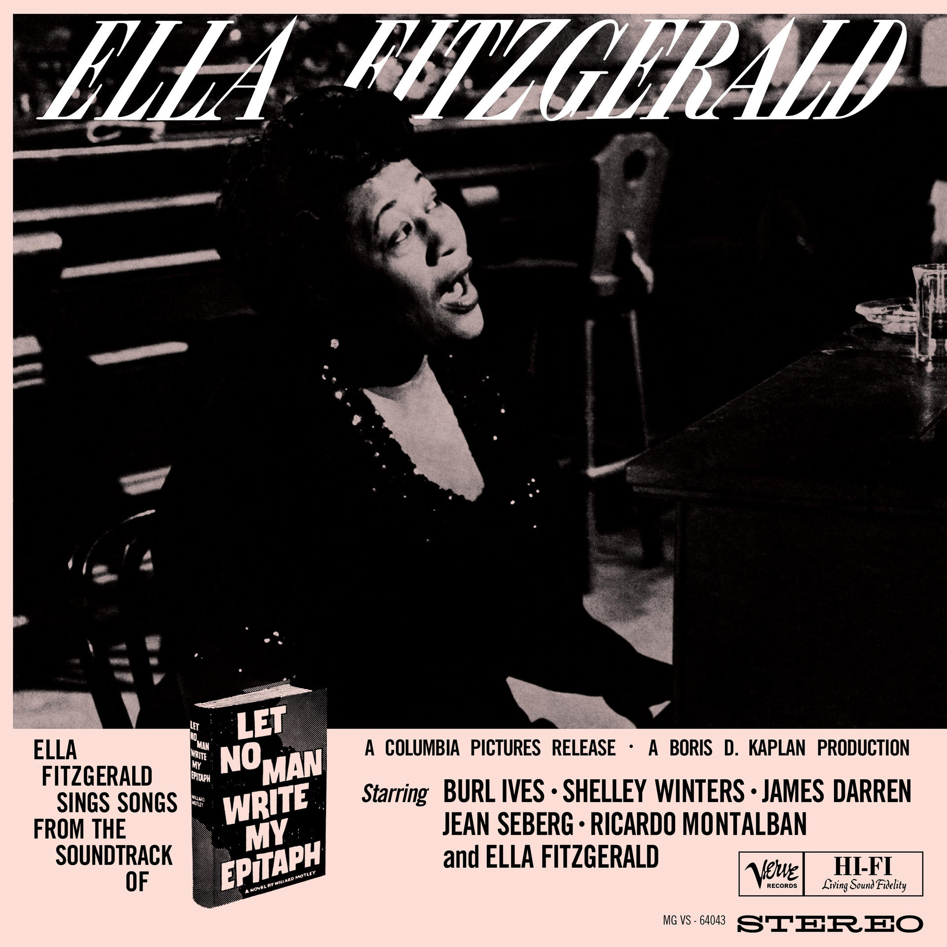 Ella Fitzgerald - Let no Sounds) (Acoustic - My Write Epitaph man (Vinyl)