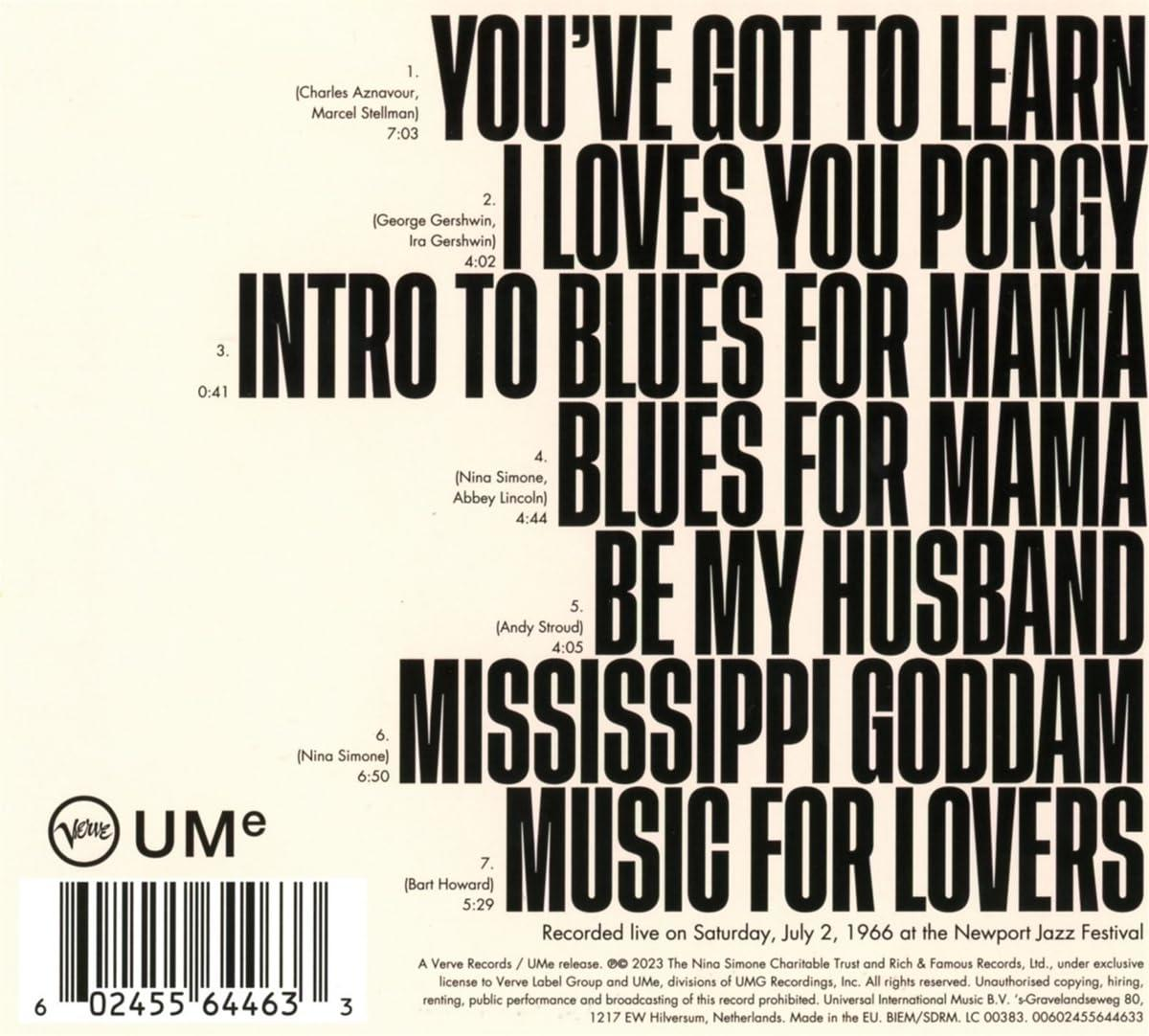 Albumcover mit Text: 'You've Got To Learn', 'Intro To Blues' und 'Be My Husband'.