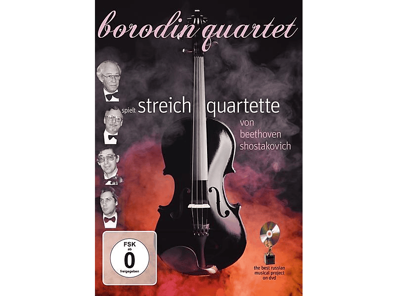 Borodin Quartett - Beethoven-Shostakovich: Streichquartette  - (DVD)